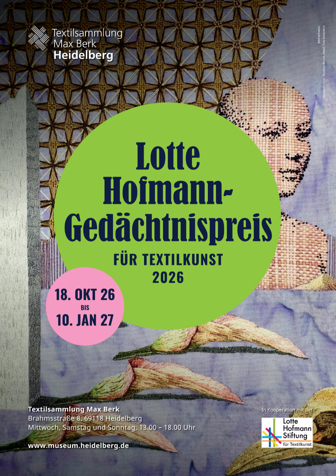 Lotte Hofmann-Gedächtnispreis für Textilkunst 2026